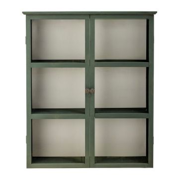 Vitrină gri din lemn de brad suspendată 85x100x25 cm Tone – Bloomingville