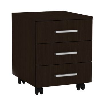 Comoda cu roti Luke, Nuc, 40x48x54 cm - Nuc