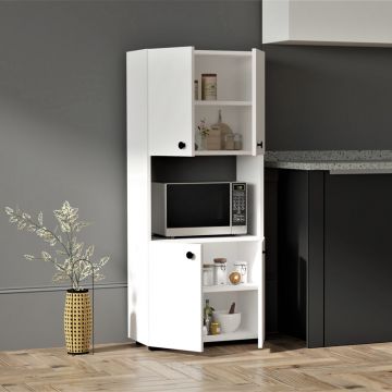 Dulap bucatarie Guzel  Alb 60x31x140 cm - Alb