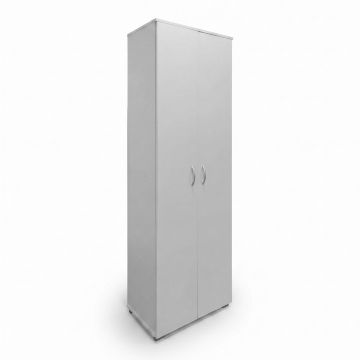 Dulap pantofi cu functie organizare Racka, Lemn, Diverse culori, 58x34x186 cm - Alb
