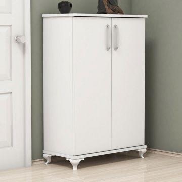 Pantofar Atk, Alb, 72x100x33 cm - Alb