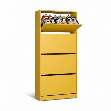 Pantofar SHC-540-BB-1 Home Collection® Max XL, 24 Perechi, 4 Compartimente, 73x157x26 cm - Galben