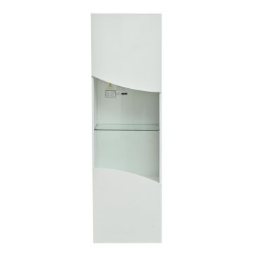 Vitrină pentru living, Alb | Aosom Romania