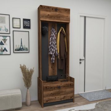 Cuier cu pantofar Enra Stand cu 2 Compartimente (diverse dimensiuni) - arsiv7
