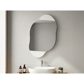 Dulap de baie Cloud Storage Bathroom Wall Mirror, Diverse culori, 60x13x75 cm - Alb