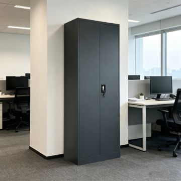 Dulap din metal, Ugren, Pako, Antracit 70x40x180 cm
