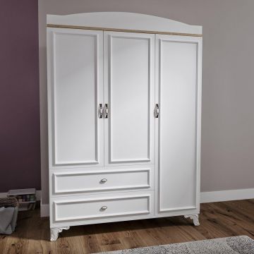 Sifonier Lisa 139, Alb, 42x184x139 cm - Alb