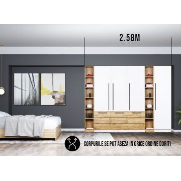 Dressing 2.58m / Dulap Dormitor Timea