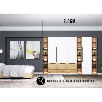 Dressing 2.86m / Dulap Dormitor Timea