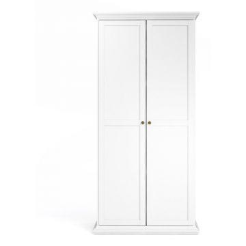 Șifonier alb 96x201 cm Paris – Tvilum