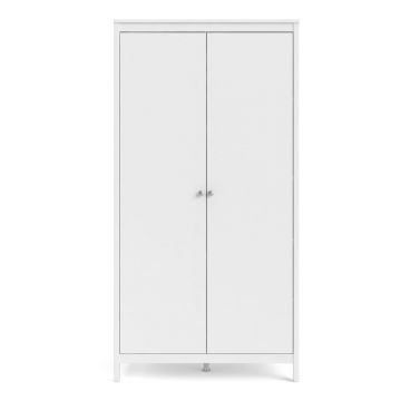 Șifonier Tvilum Madrid, 102x199 cm, alb