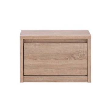 Pantofar tip taburet Norton, 66x36x45cm, stejar sonoma