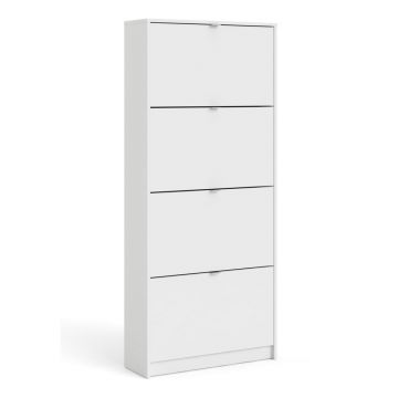 Pantofar alb cu deschidere înclinată Shoes – Tvilum