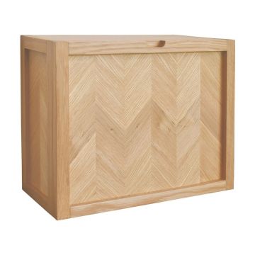 Pantofar de perete din lemn de stejar Hübsch Herringbone, natural Pantofar de perete din lemn de stejar Hübsch Herringbone, natural