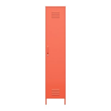 Dulap metalic portocaliu Novogratz Cache, 38 x 185 cm