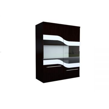 Vitrina suspendata Sigma 2 usi wenge